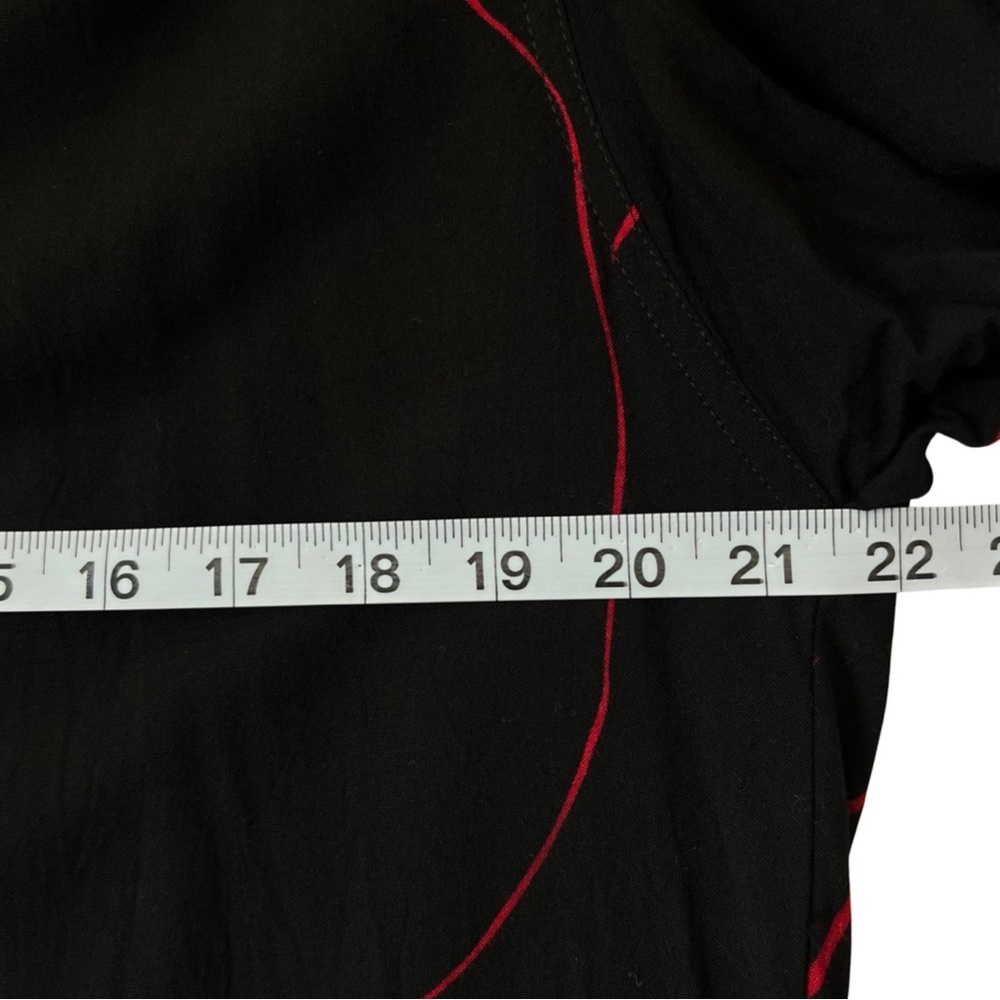 Chez California by Tandy vintage 80s floral shirt dress with drop waist - Picture 12 of 14